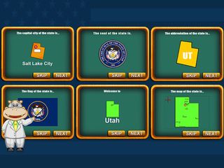 Leaning 50 States & Capitals - Screenshot 3