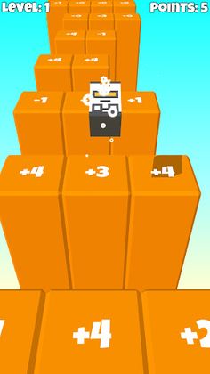 Hoppy jump rampage - Screenshot 1