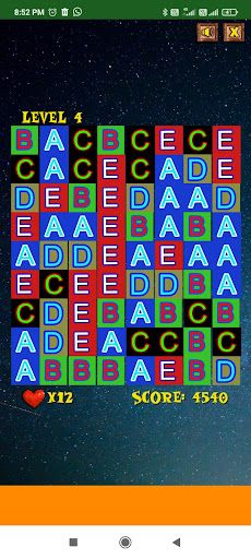 Match the Letters :  Puzzle - Screenshot 4
