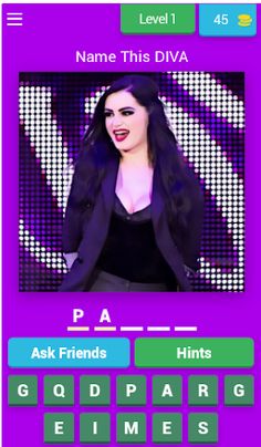 WWE DIVAS - Wrestling Quiz - Screenshot 1