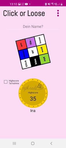 Click or Loose - Gehirntrainin - Screenshot 2