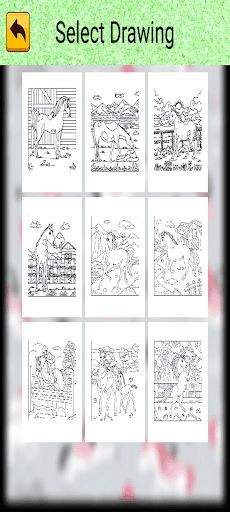 Horse Coloring - Screenshot 3