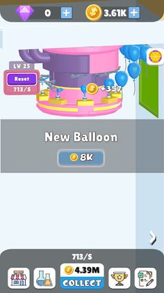 Idle Balloon Factory - Screenshot 2
