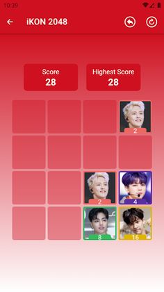iKON 2048 Game - Screenshot 4