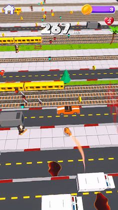 Roads Run 3D - Screenshot 1