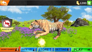 Wild Tiger Animal Simulator 3D - Screenshot 2