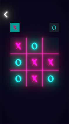 Tic Tac Toe Glow -  XO Game - Screenshot 3