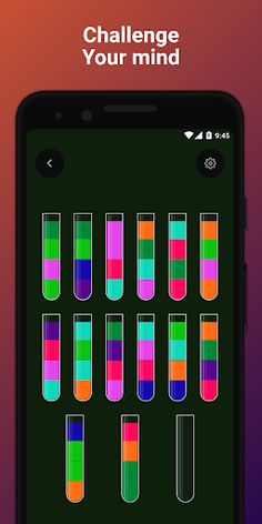 Water Flasks Sort Puzzle Game - Screenshot 2