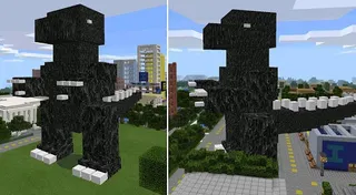 Big godzilla mod for mcpe - Screenshot 3