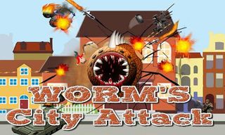 Worm’s City Attack Game - Screenshot 1