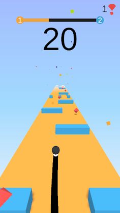 Catch Up Ball Game Roller Rush - Screenshot 2