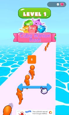 Cube Minion Rush - Screenshot 1