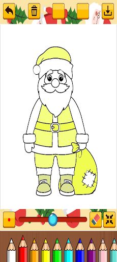 Coloring Santa Claus - Screenshot 4