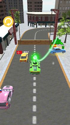 Telekinesis Racing 3D - Screenshot 2