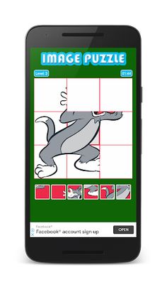 Image Puzzle - Tom and Jerry - Screenshot 2