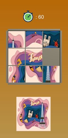 World Tour Puzzle - Screenshot 3