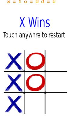 Simple Tic Tac Toe - Screenshot 1