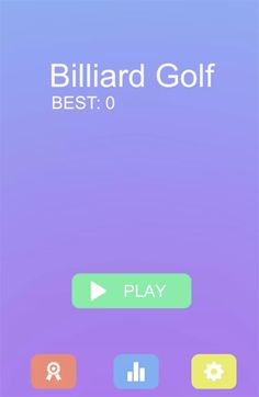 Billiard Golf - Screenshot 1