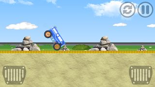Monster Hill Climb Bus - Screenshot 1