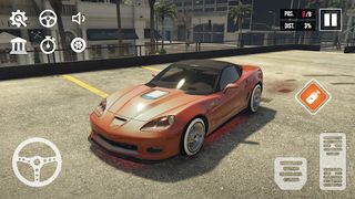 Corvette Chevrolet Driving Car - Screenshot 3