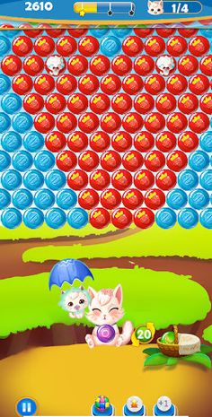 Kitty Bubble Shooter - Screenshot 3