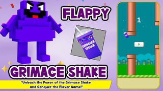 Flappy grimace shake - Screenshot 2