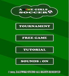 Anime Girls Soccer - Screenshot 4