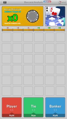 Baccarat Analysis - Lifetime - Screenshot 4