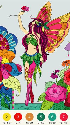 Color by Number Coloring Books - Screenshot 3