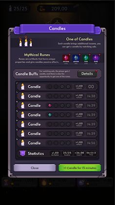 Candle Clicker Idle: Dungeon - Screenshot 4