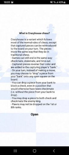 Crazyhouse Openings Explorer - Screenshot 2