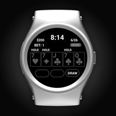 Video Poker Watch Face - Screenshot 2