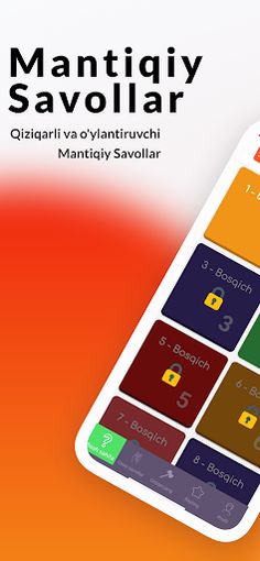 Mantiqiy Savollar: Qiziqarli - Screenshot 1