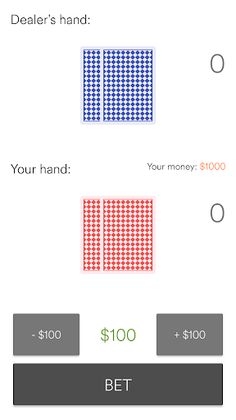 Blackjack 21 - Screenshot 1