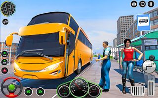 Coach Bus Simulator School Bus - Screenshot 1