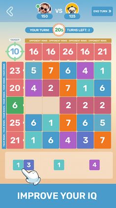 Math Blocks: PvP Math Puzzle - Screenshot 3