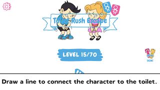 Toliet Rush Maze - Screenshot 2