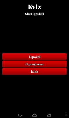 Kviz: Glavni Gradovi - Screenshot 2