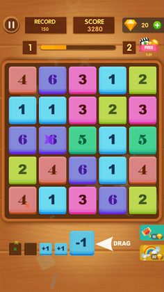 Merge Block Number Puzzle - Screenshot 3