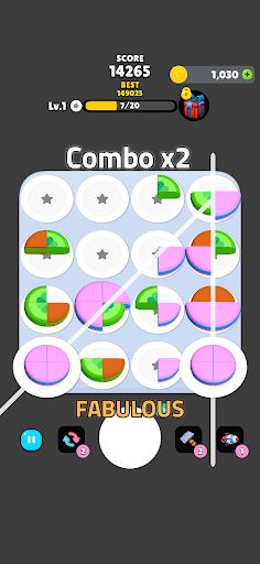 Quarter Pie : Color Rings Game - Screenshot 2