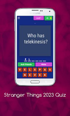 Stranger Things 2023 Quiz - Screenshot 1