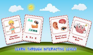 Learn Human Body Parts Kids - Screenshot 3