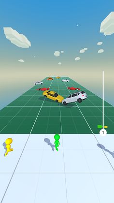 Ragdoll Runner 3D - Screenshot 1