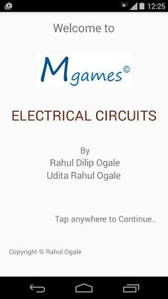 MGames: Electric circuits - Screenshot 1