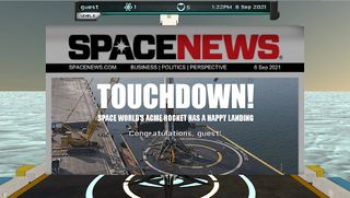 Intergalactic Rocket Landing - Screenshot 3