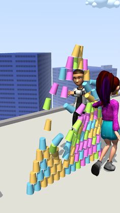 Cups Collapse - Screenshot 2