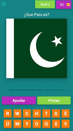 Desafío de Quiz: Paises - Screenshot 3
