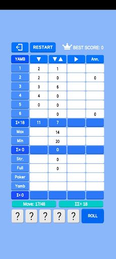 Yamb Yamb : Brain Test - Screenshot 3