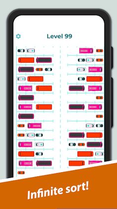 Car Sort Puzzle 2D - Screenshot 2