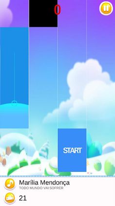 Marília Mendonça piano tiles - Screenshot 2